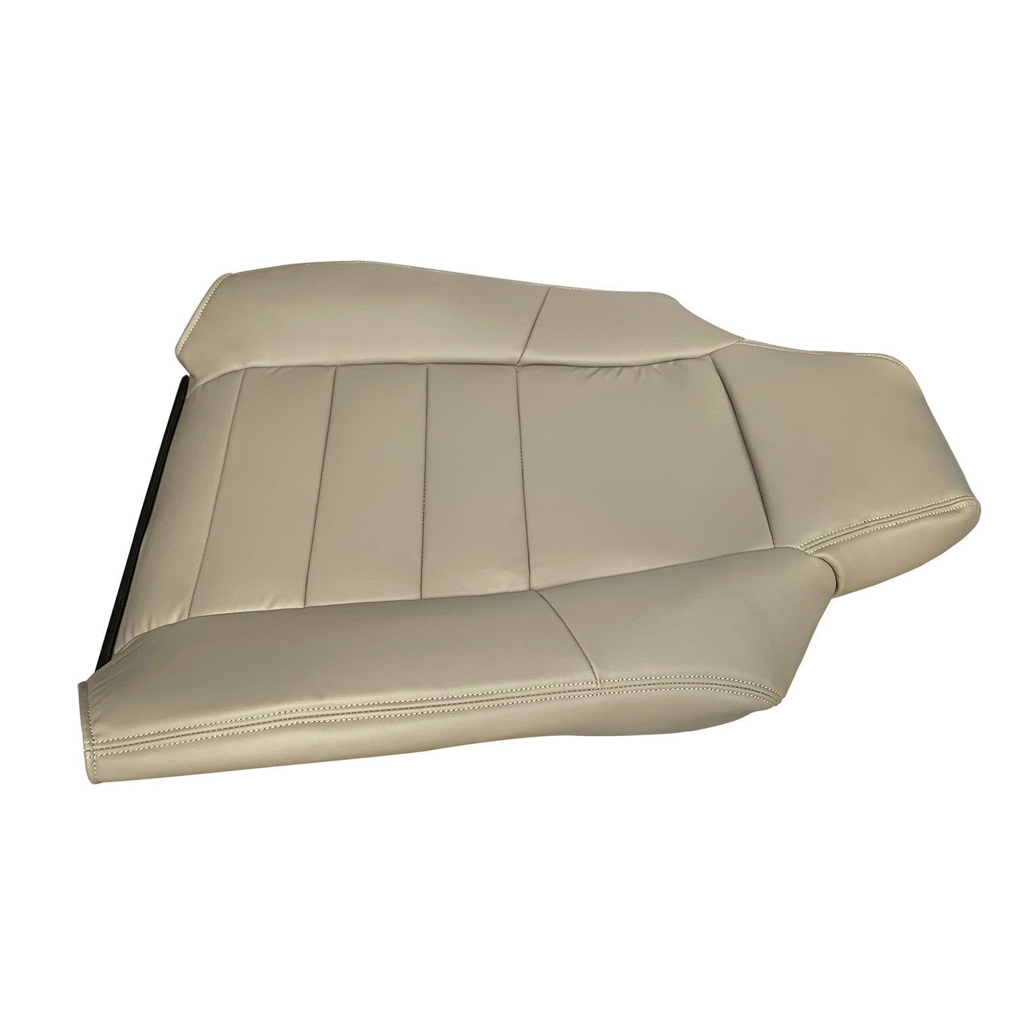 Driver Top Lean Back Leather Replacement Seat Cover For 2002-07 Ford F250 F350