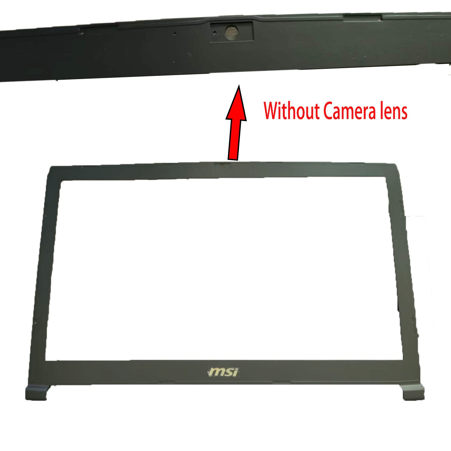 NewBlack Lid Back Cover & Bezel For MSI GE72 GE72VR 6RF 7RF Pro MS-1791 MS-1794