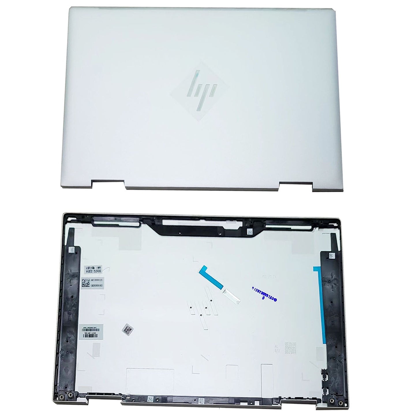 Silver Back Cover for HP Envy X360 13 BD 13M BD0023DX 13m bd1033dx