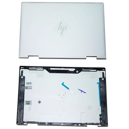 Silver Back Cover for HP Envy X360 13 BD 13M BD0023DX 13m bd1033dx