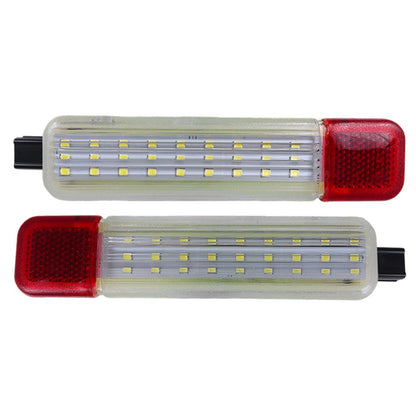 Pair LED Door Courtesy Light For Hummer H2 2008 Luxury Sport Utility 4-Door