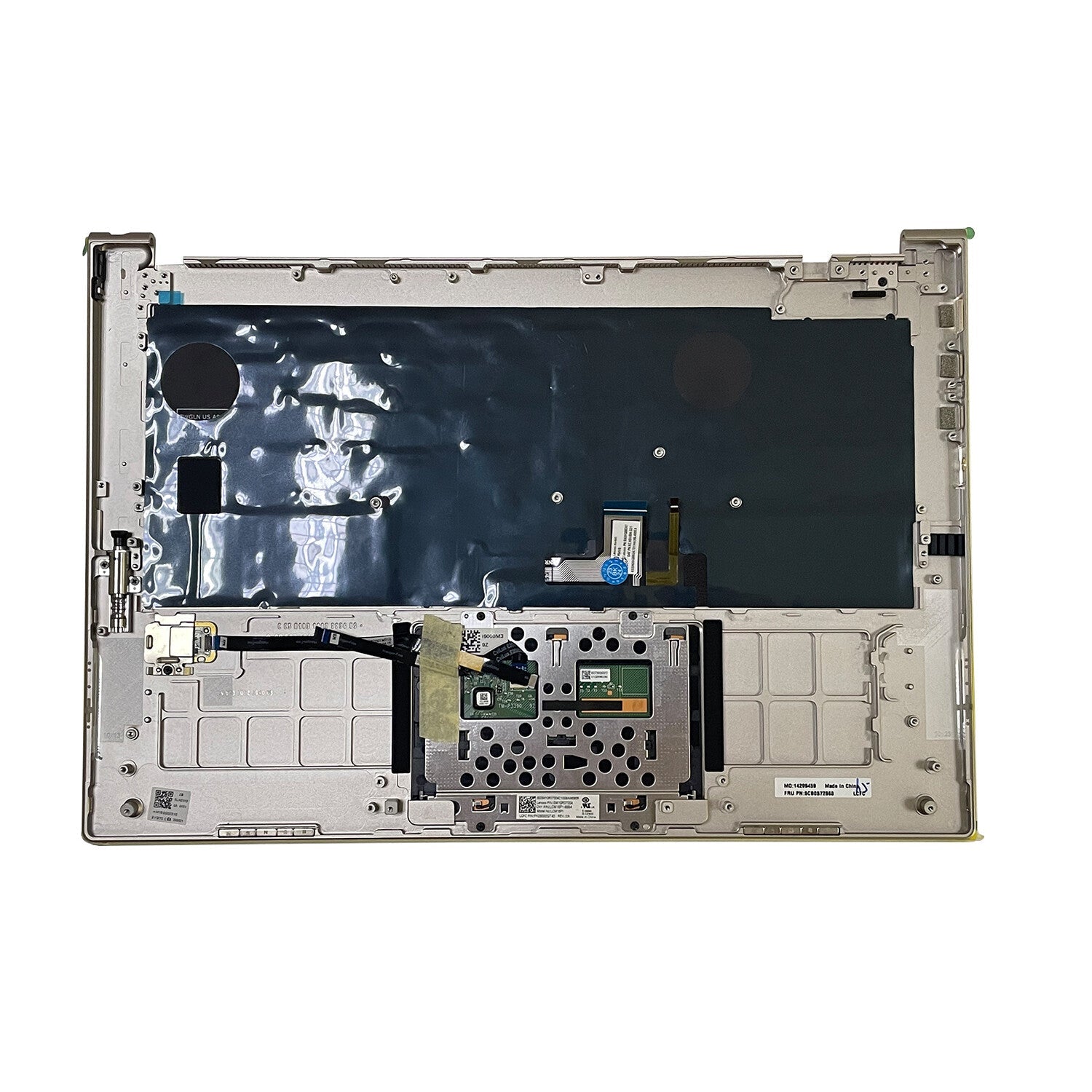 New For Lenovo Yoga C930-13 C930-13IKB Palmrest Backlit Keyboard Touchpad Gold