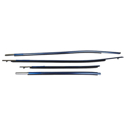 4PCS Door Belt Molding Chrome Trim Left+Right For 2018-2021 Toyota Camry US
