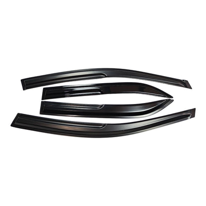 M Style Window Visors Sun Rain Guards For 2009-2013 Toyota Corolla Sedan