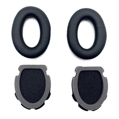 New For Aviation Headset X A10 A20 Bose Headphones 1Pair Black Ear Pads Cushions