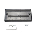 4G58271139B9 Rear License Plate Tag Holder Mount Bracket For Audi A6 S6 12-24