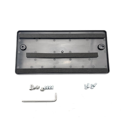 4G58271139B9 Rear License Plate Tag Holder Mount Bracket For Audi A6 S6 12-24