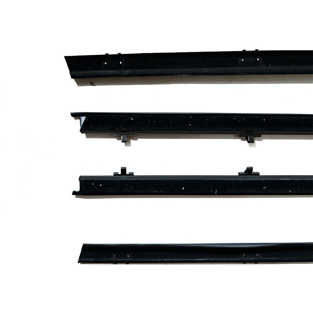 Window Sweep & Run Channel Weatherstrip Seal Kit 6pc For 81-91 Pickup Truck US