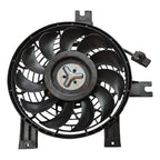 For Lexus LX470 1998-2002 V8 4.7L A/C Condenser Cooling Fan with Shroud Assembly