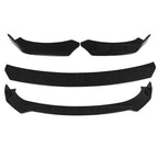 For Dodge Charger 2007-2014 Glossy Black Front Bumper Lip Spoiler Body Kit Side