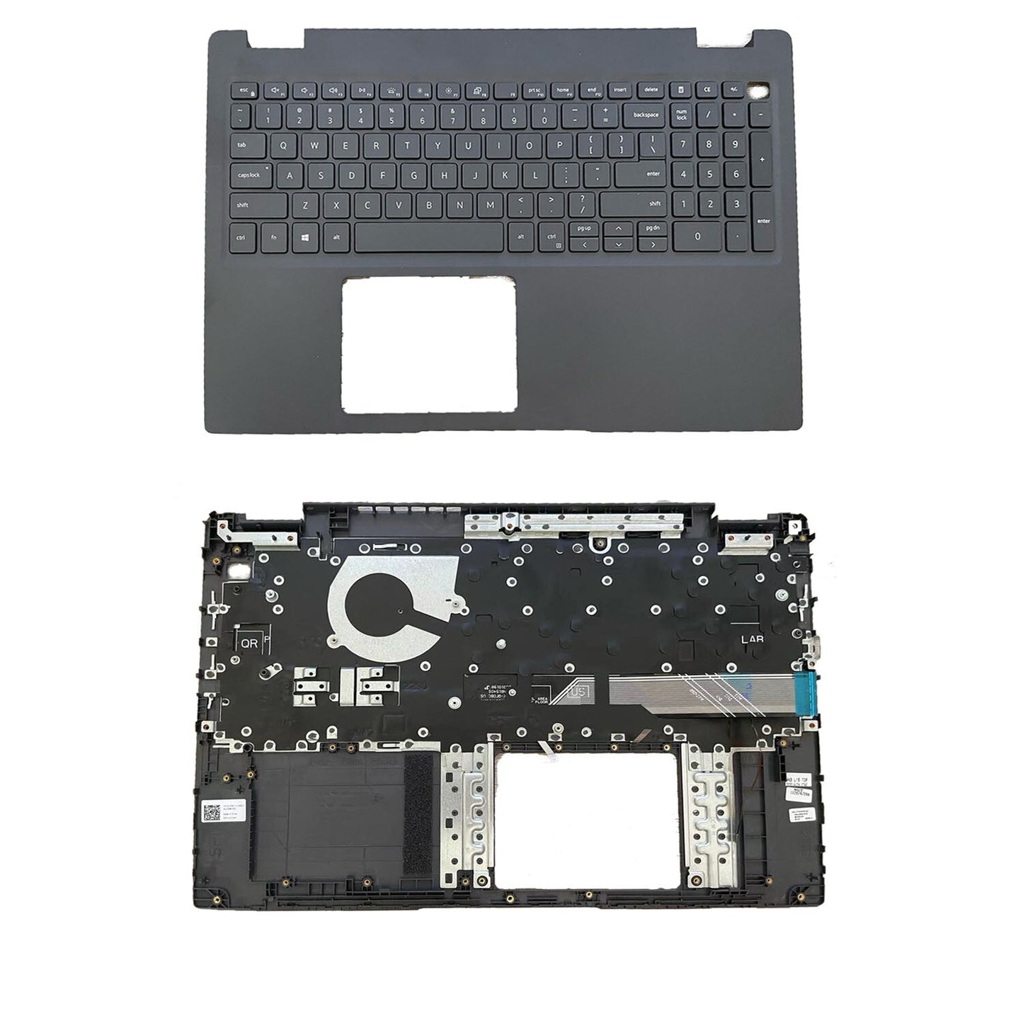 New Palmrest Upper Case No-Backlit Keyboard 0JYG4Y JYG4Y For Dell Latitude 3510