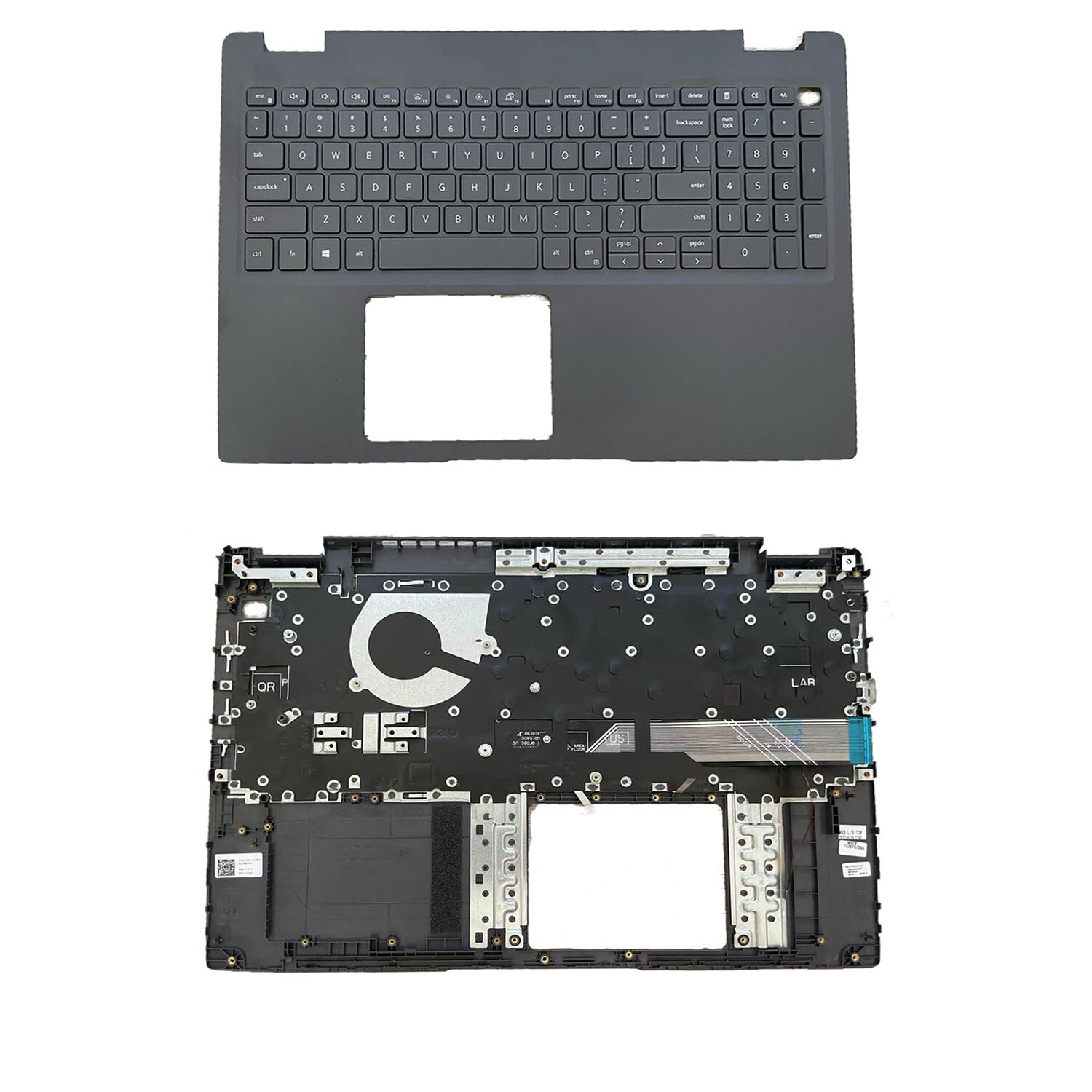 New Palmrest Upper Case No-Backlit Keyboard 0JYG4Y JYG4Y For Dell Latitude 3510