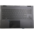 New Palmrest Colorful Backlit Keyboard Touchpad For HP OMEN Laptop 15-EK 15-EN