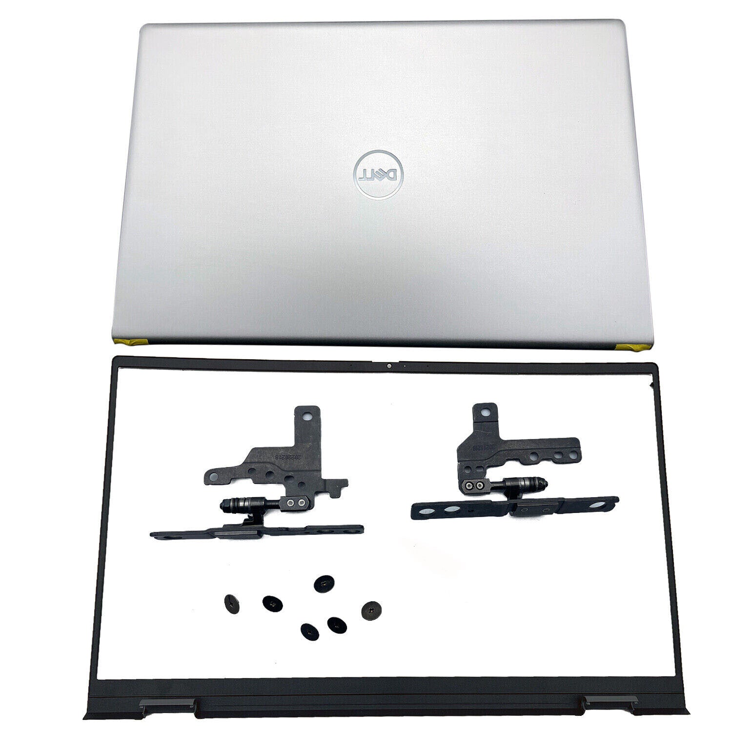 For Dell Inspiron 15Pro 5510 5515 Top Back Cover & Bezel & Hinges 0CHFVW Silver