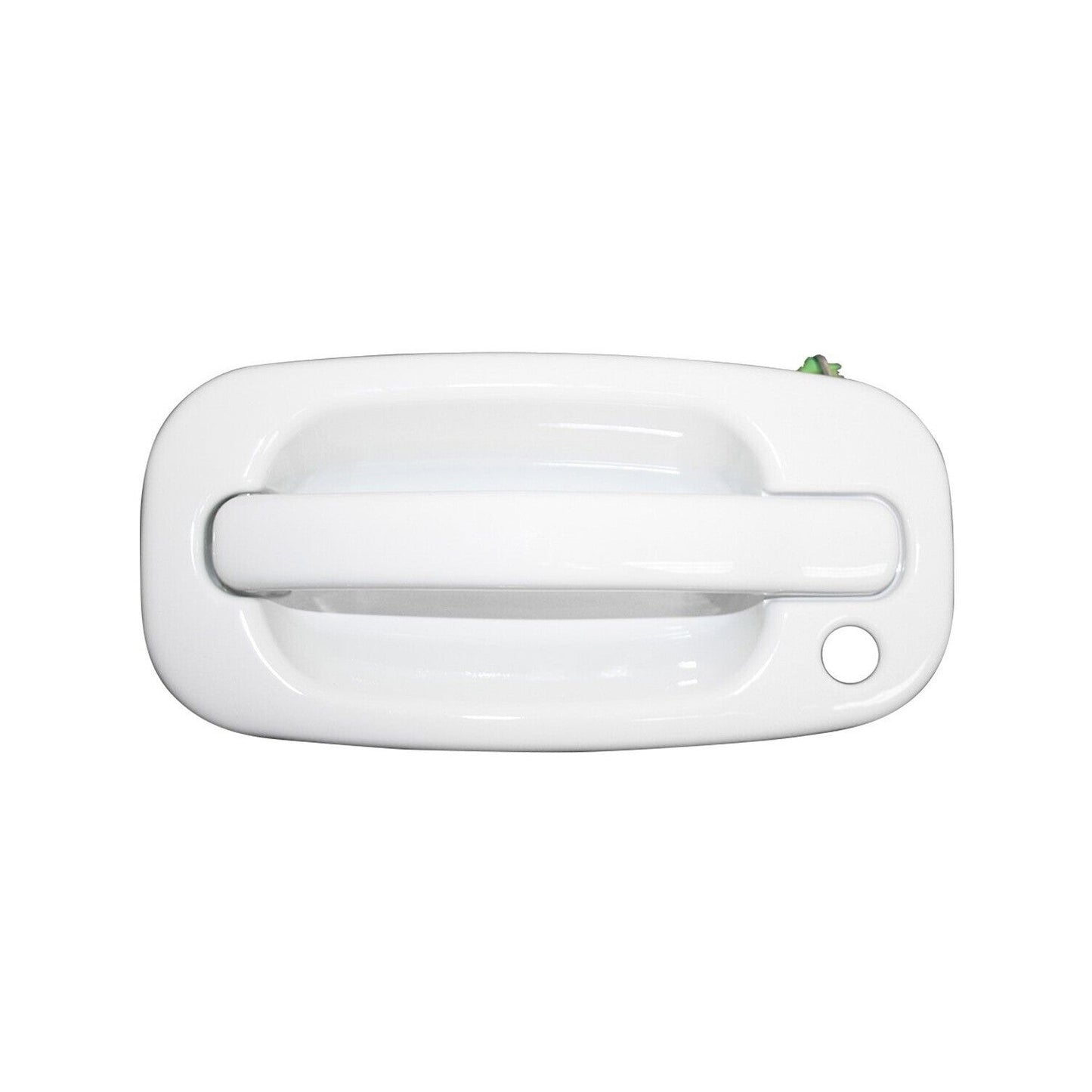 Front Exterior Olympic White Painted Door Handle Set Fit For 1999-2007 Silverado
