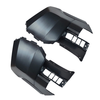 2x For Toyota Tundra 2022-24 Front Bumper End Caps Panel Covers W/O Sensor Hole