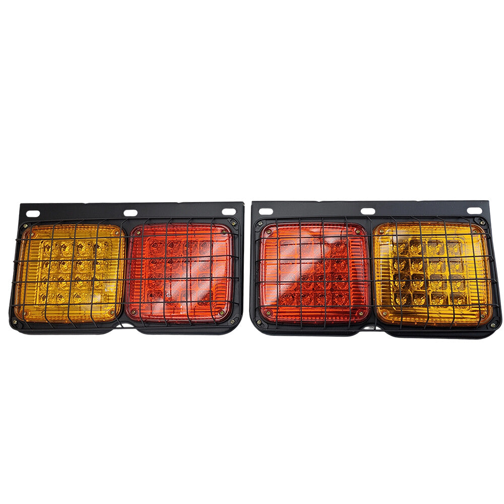2Pcs Tail Light Tail Lamp for Nissan UD Truck 1995 2013 LH RH Waterproof 24V