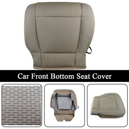 For 2015 2016 2017 2018 2019 Ford F150 XLT Driver Bottom Cloth Seat Cover Tan