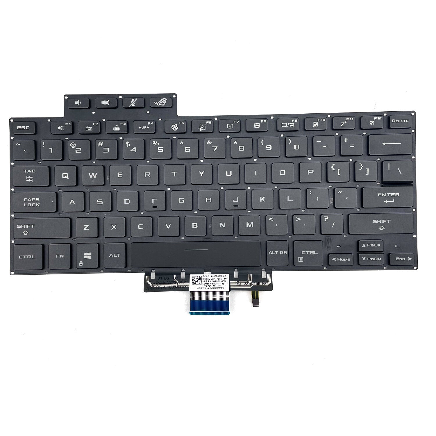 New For Asus ROG Zephyrus G15 GA503 GA503QR G16 M16 GU603 Keyboard Backlit Black