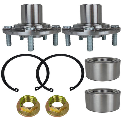 2 Front Wheel Hub Bearing Kit for Honda Civic 2016-2021 Insight 2019-2022 1.5L