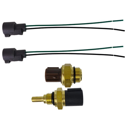 For MDX 2002/RSX 2002-2006 Coolant Temp Sensor + Fan Switch w/Connectors
