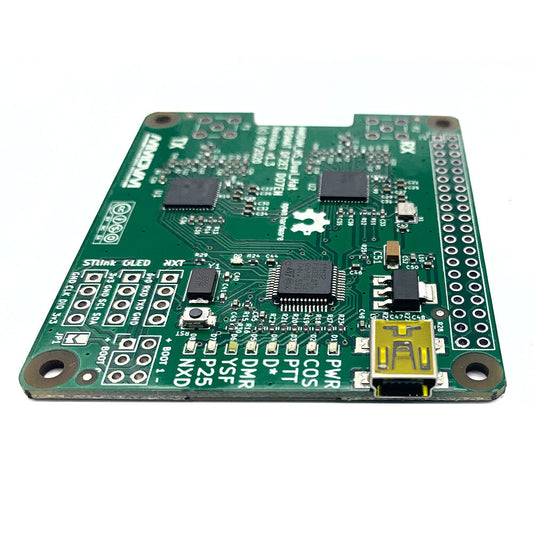 Duplex MMDVM Hotspot Support D-Star DMR YSF Pi+ OLED Revision 1.3 VHF ADF7021 US