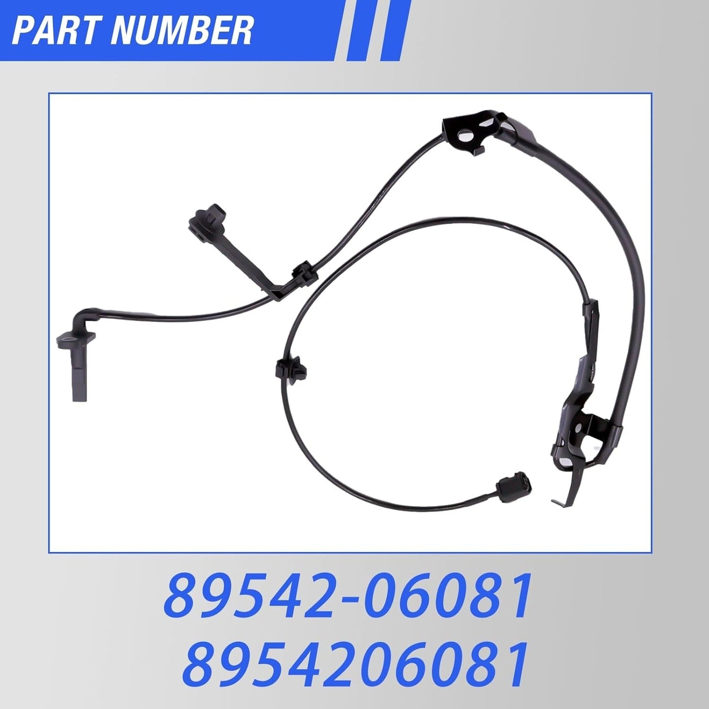 8954206081 ABS Wheel Speed Sensor Right For Toyota Avalon Camry 2018-2022