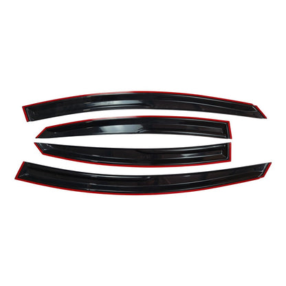 New M Style Window Visors Rain Guards Deflector For 2011-2014 Hyundai Sonata