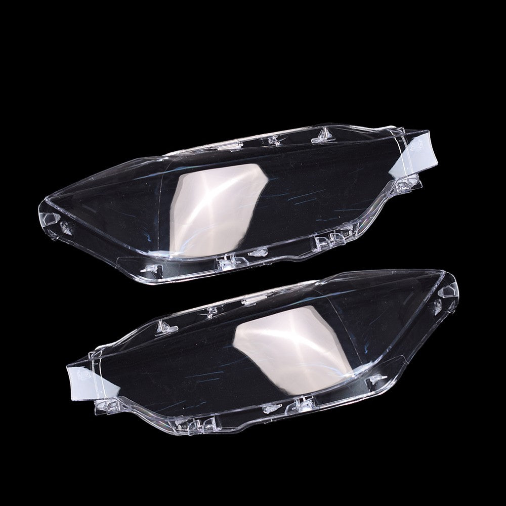 A Pair Left&Right Headlight Headlamp Lens Cover For BMW 3-Series F30 F35 2016-18