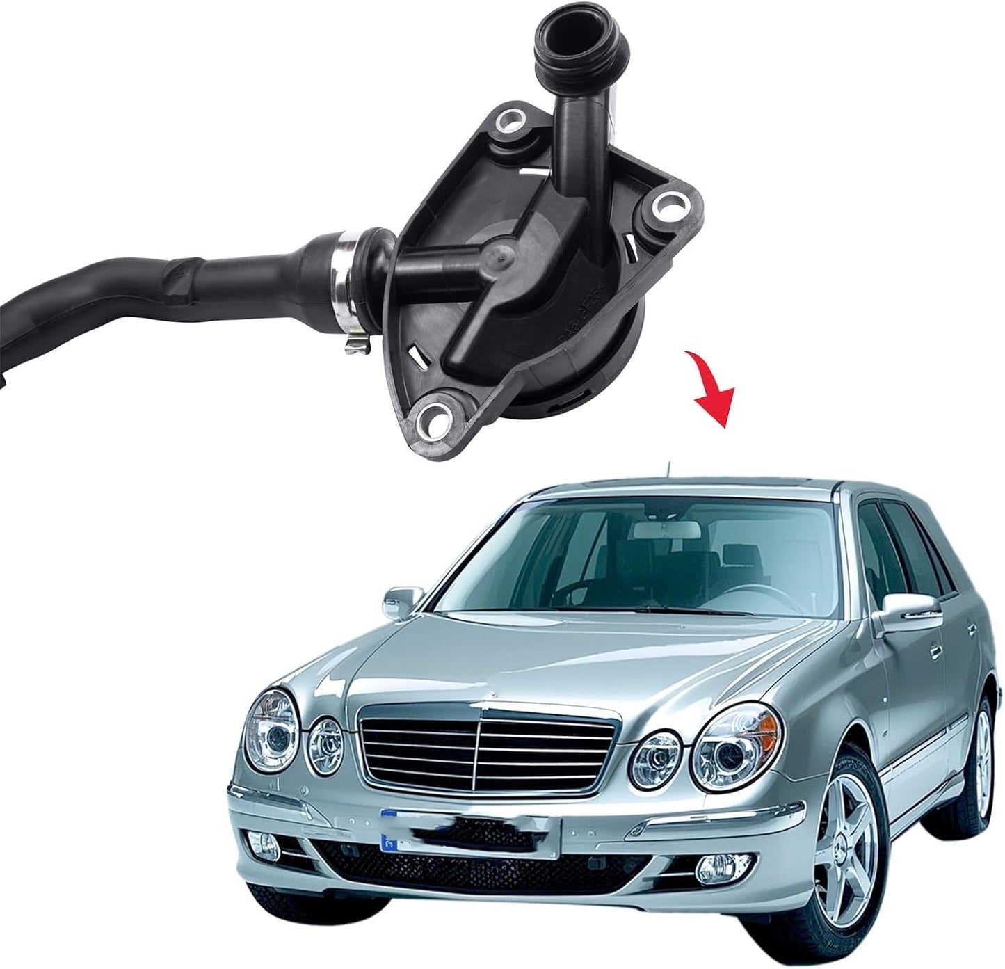 6420101891 Pressure Control Valve with Breather Pipe For Mercedes-Benz E 320