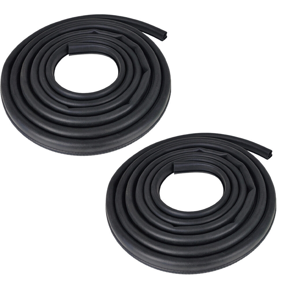 2X  For Chevy GMC Suburban C/K 1500 2500 3500 Rubber Door Weatherstrip Seals Set
