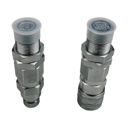 Hydraulic Quick-Connect Coupler For John Deere 332 326D 280 332D 325 333D 270