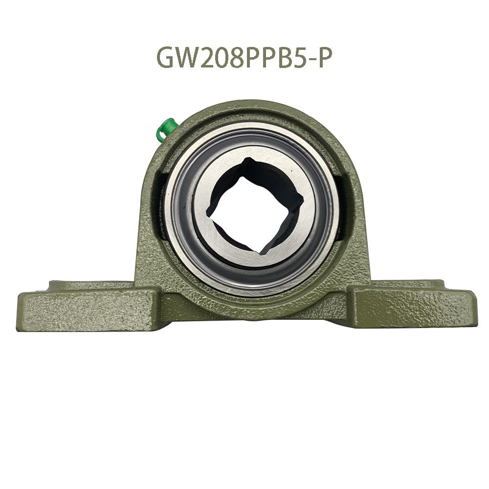 For Tufline TPBT60 GW208PPB5-P 1-1/8" Square Disc Harrow Pillow Block Bearing US