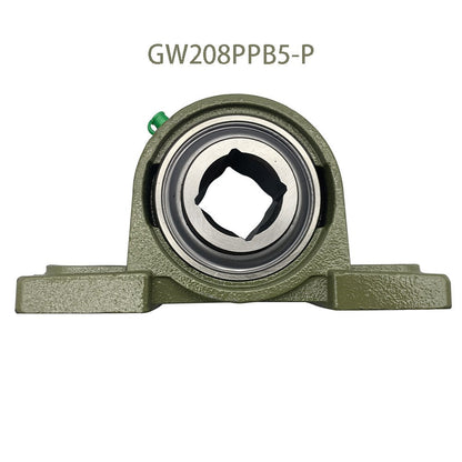 For Tufline TPBT60 GW208PPB5-P 1-1/8" Square Disc Harrow Pillow Block Bearing US