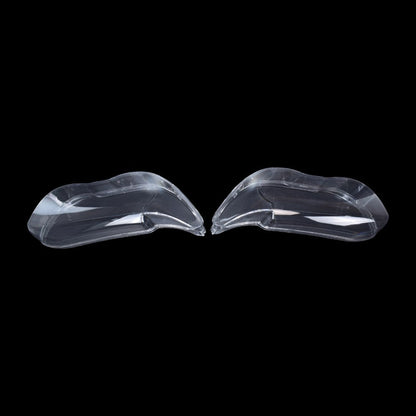 Left Right Clear Headlight Headlamp Lens Cover For BMW 7 Series E65 E66 2002-05