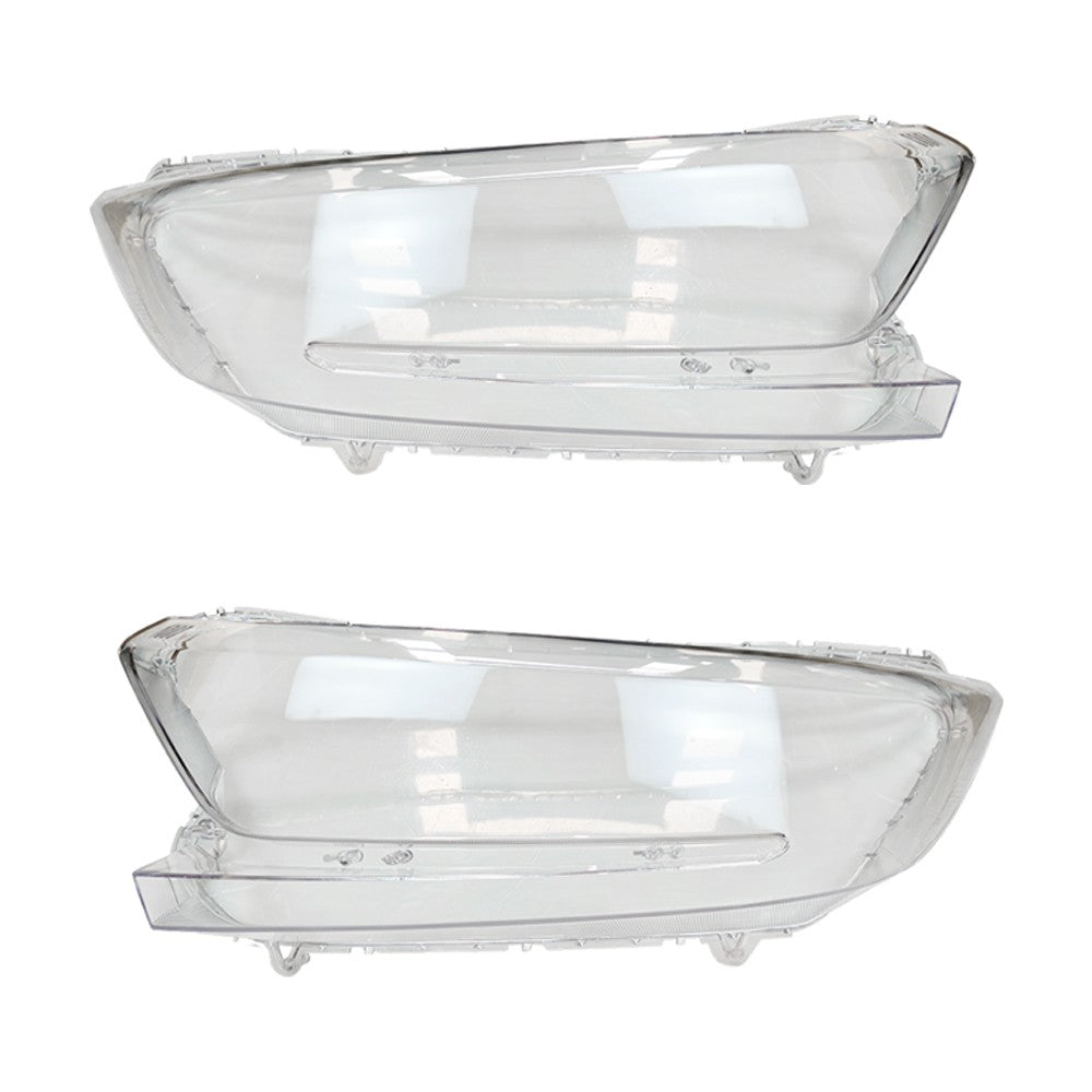 A Pair Front Headlight Lens Cover Shell For Honda CR-V 2017-2022