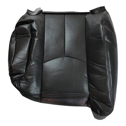 For 2004 2005 2006 Chevy Tahoe Silverado 1500 Front Leather Seat Covers Black