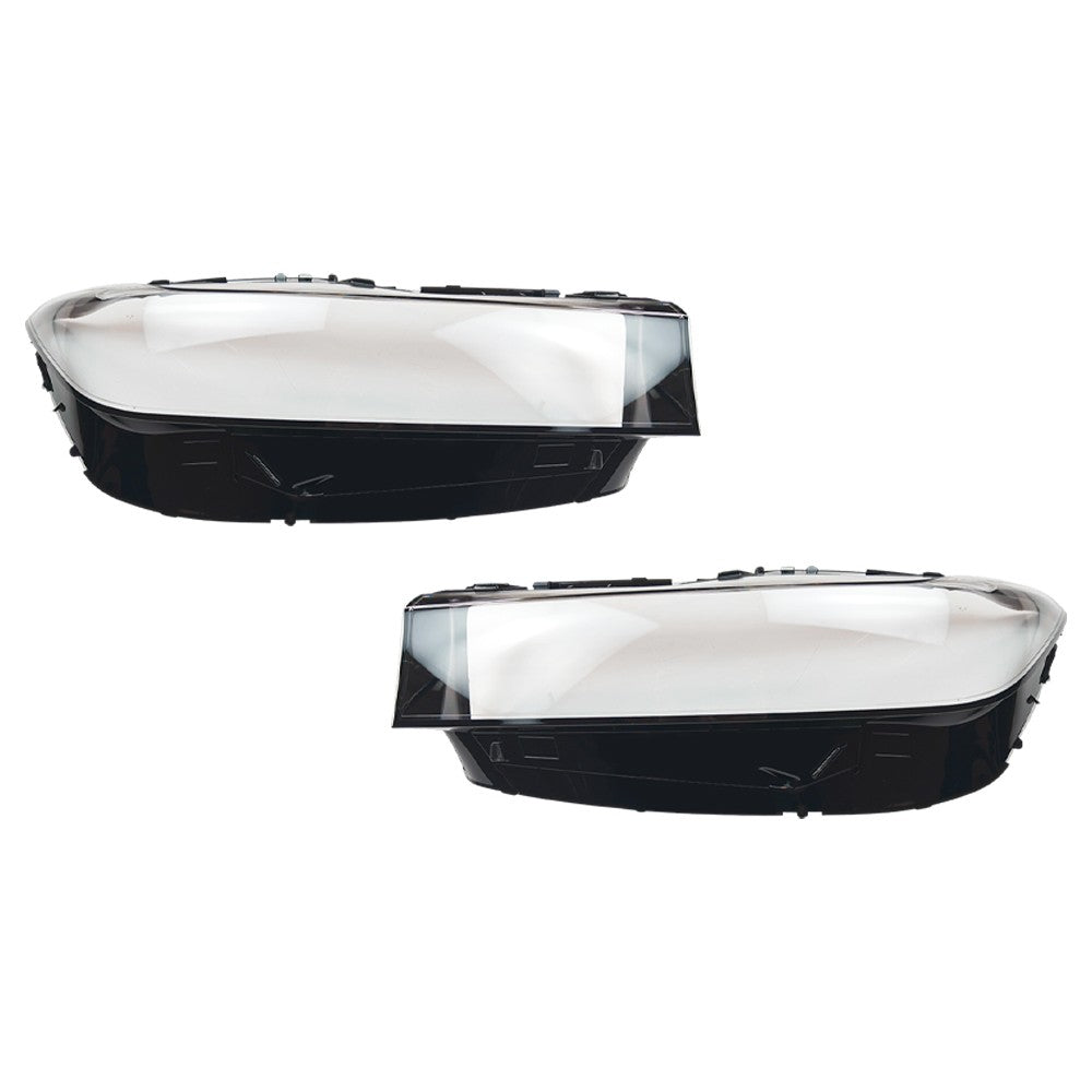 For 2019-2022 BMW 7 Series G11 G12 New A Pair Headlight Lens Clear Cover Shell