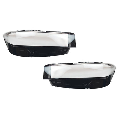 For 2019-2022 BMW 7 Series G11 G12 New A Pair Headlight Lens Clear Cover Shell