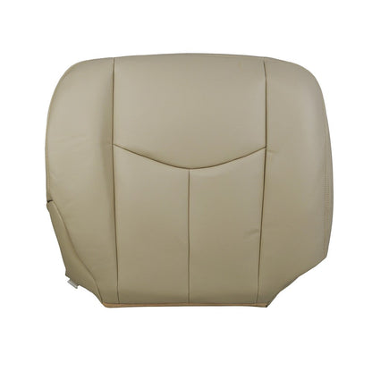 For 2003 - 2006 Chevy Tahoe GMC Yukon Driver & Passenger Leather Seat Cover Tan