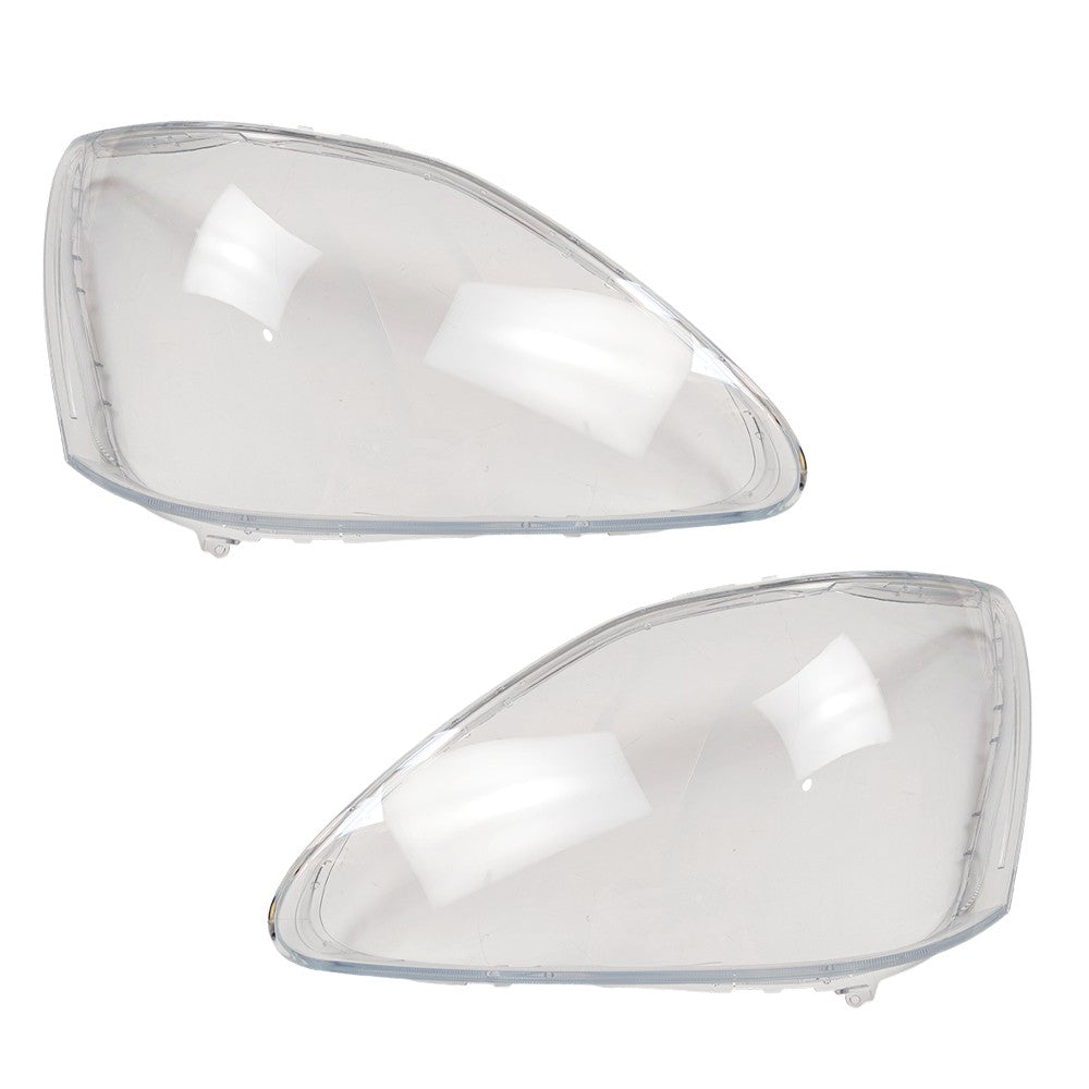 Left & Right Front Headlight Lens Headlamp Cover For Lexus LS430 2004-2006