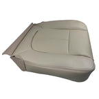 Driver&Passenger Bottom Leather Seat Cover Tan For 2011-2016 Ford F250 Lariat