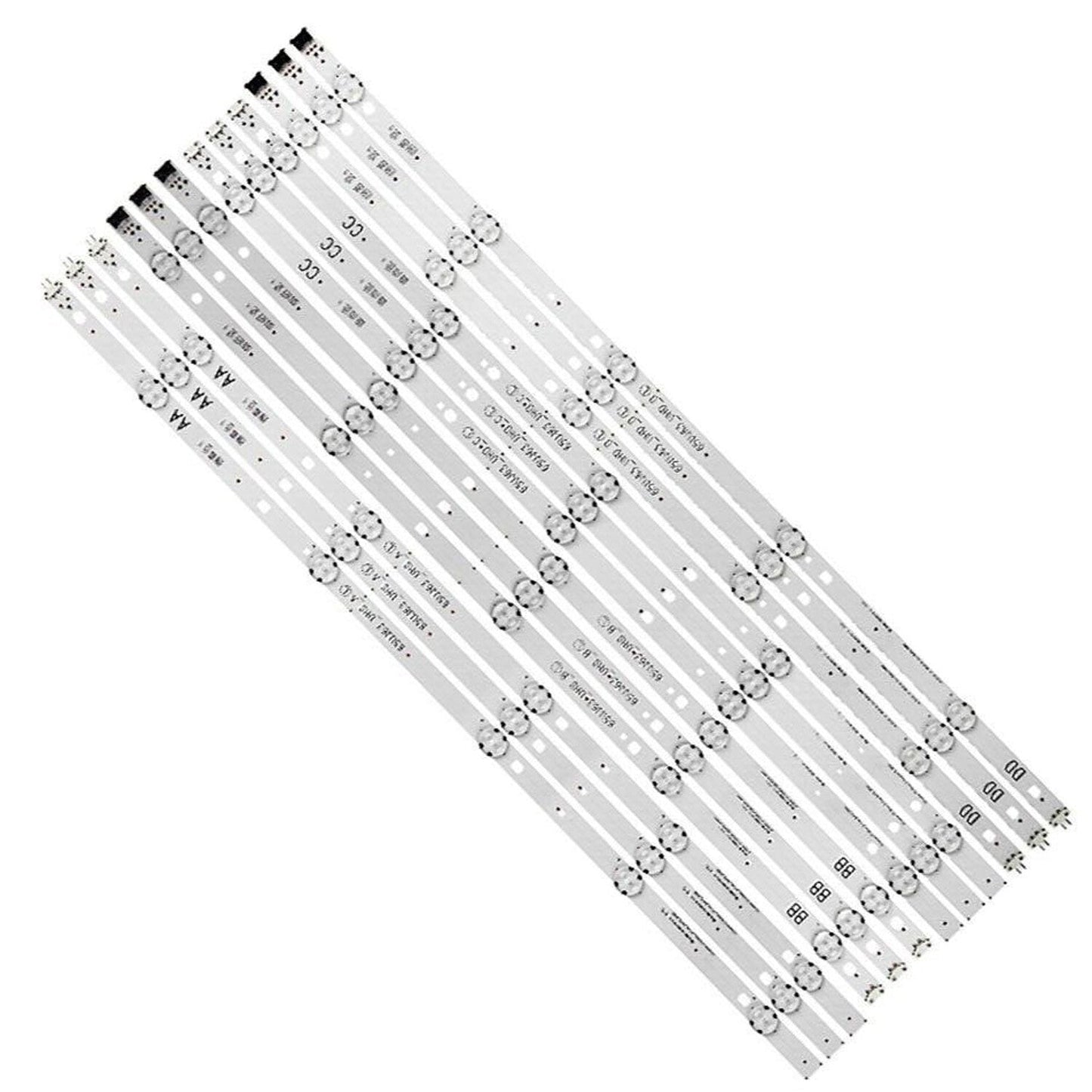 65UJ63 UHD A B C D LED strips for 65UJ634V 65UJ6300 65UJ630V 65UJ5500