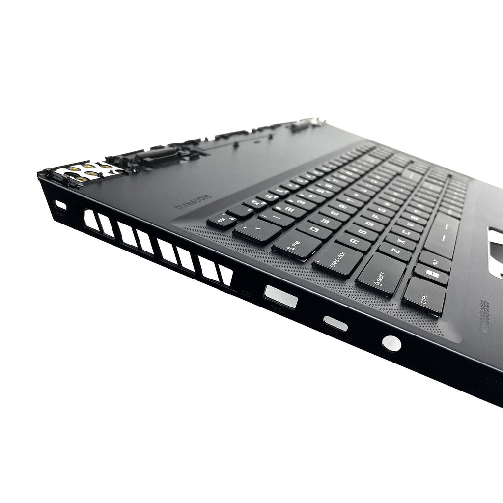 Blue Palmrest Full Colorful Backlit Keyboard For MSI 9S7-17K314 GE76 Raider 11UG