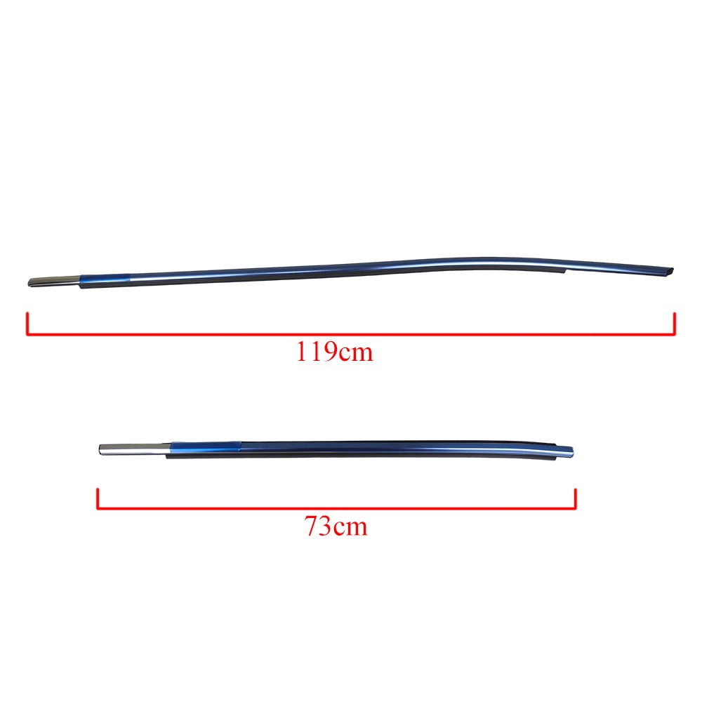 4PCS Door Belt Molding Chrome Trim Left+Right For 2018-2021 Toyota Camry US