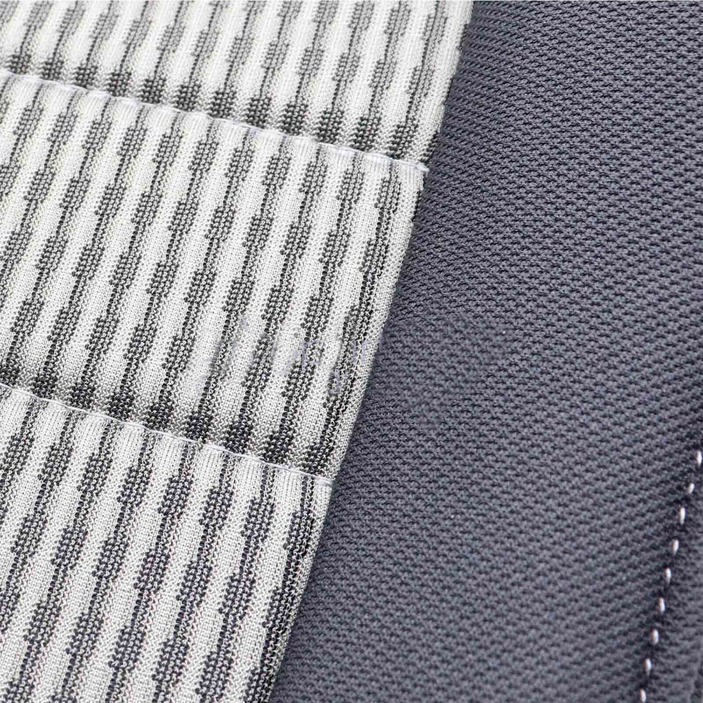 Driver Bottom & Top Cloth Seat Cover Gray For 2009-2012 Dodge Ram 1500 2500 3500
