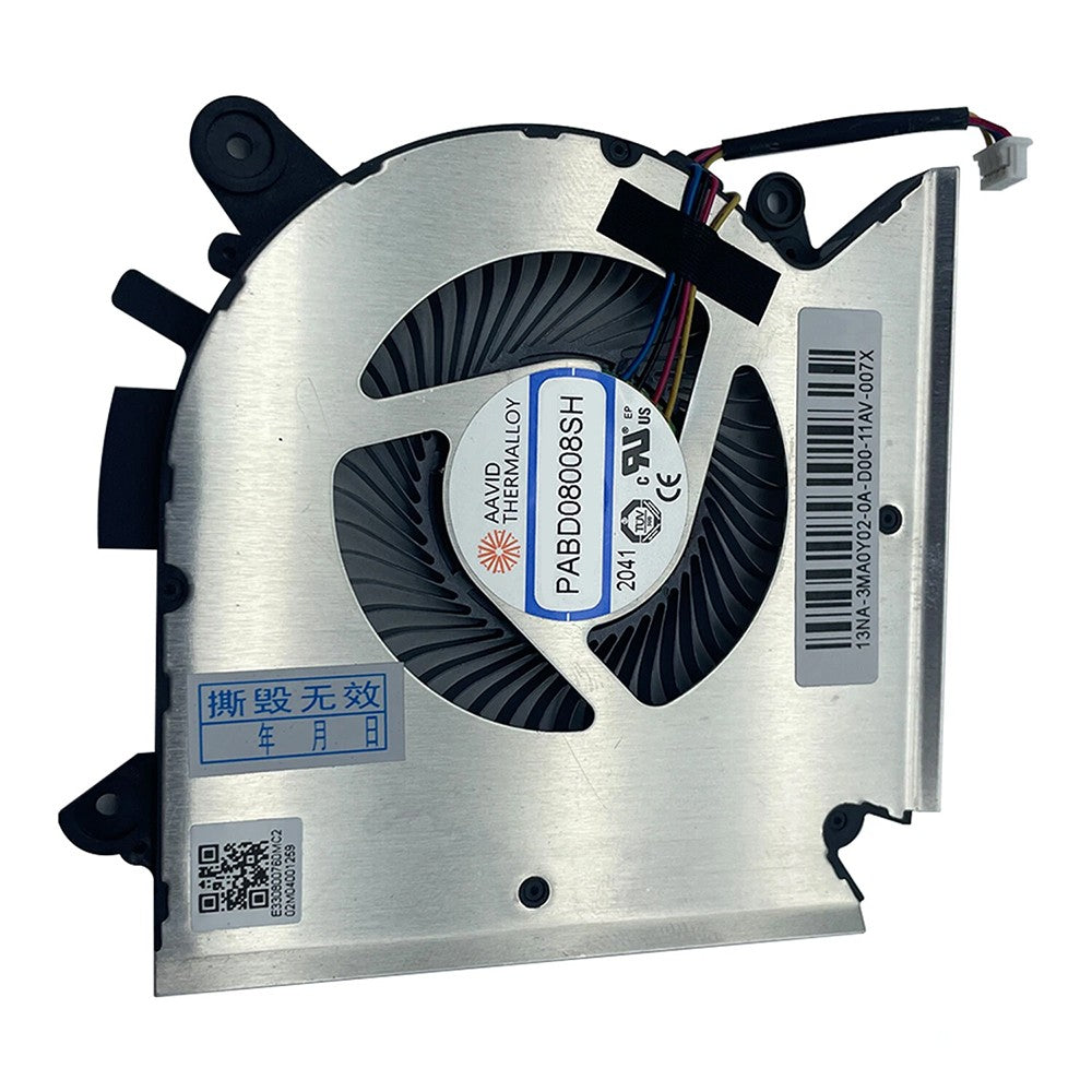 CPU Cooling Fan For MSI GF63 8RC GF65 8RD 16R1 16R2 PABD08008SH DC 5V 1.0A N413