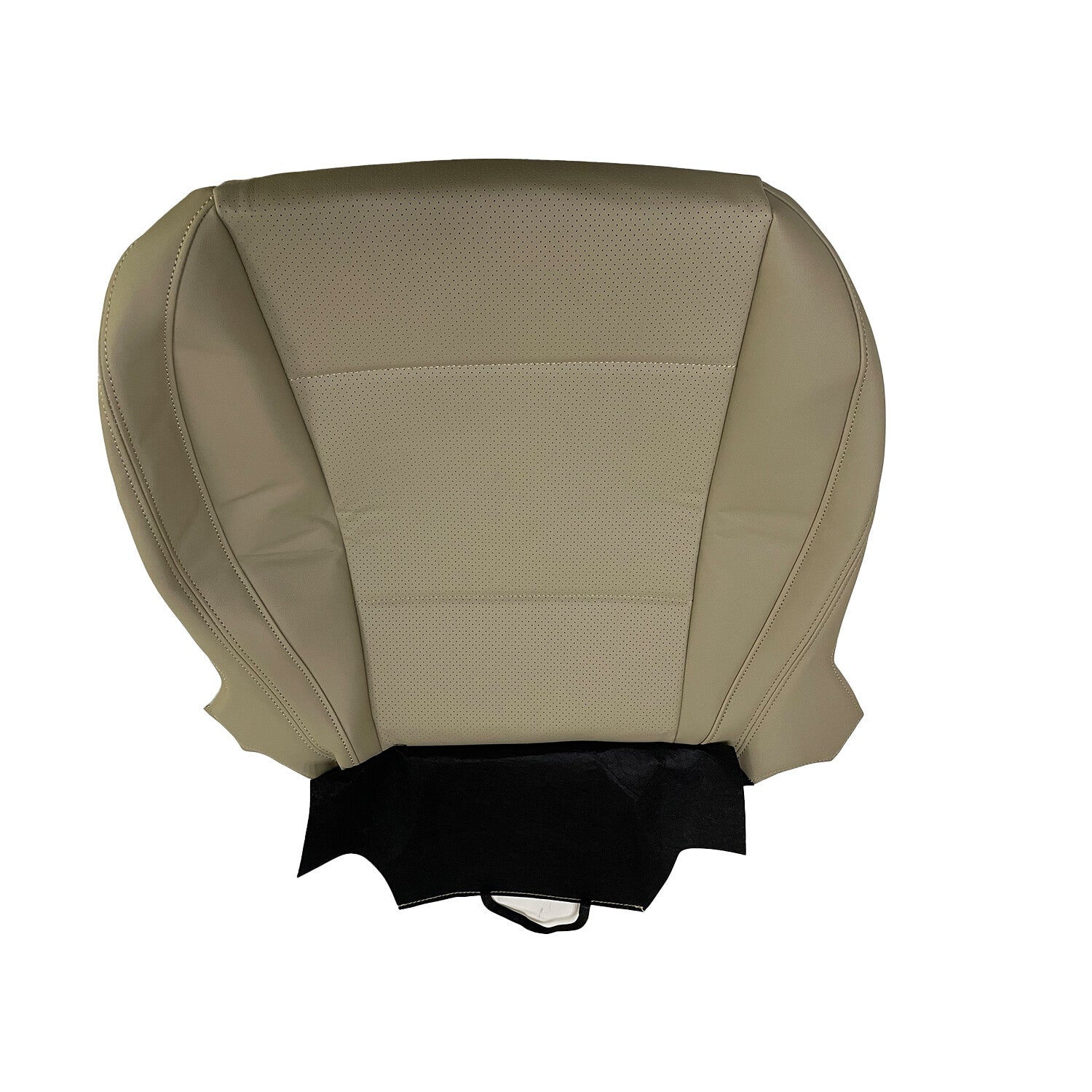 New Driver Perforated Leather Bottom Seat Cover TAN For 2015-2019 Subaru Outback