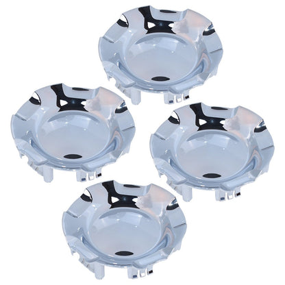 New Chrome ABS Center Caps 4PCS for Chevy Suburban 2007-2014 for 7.2" Diameter