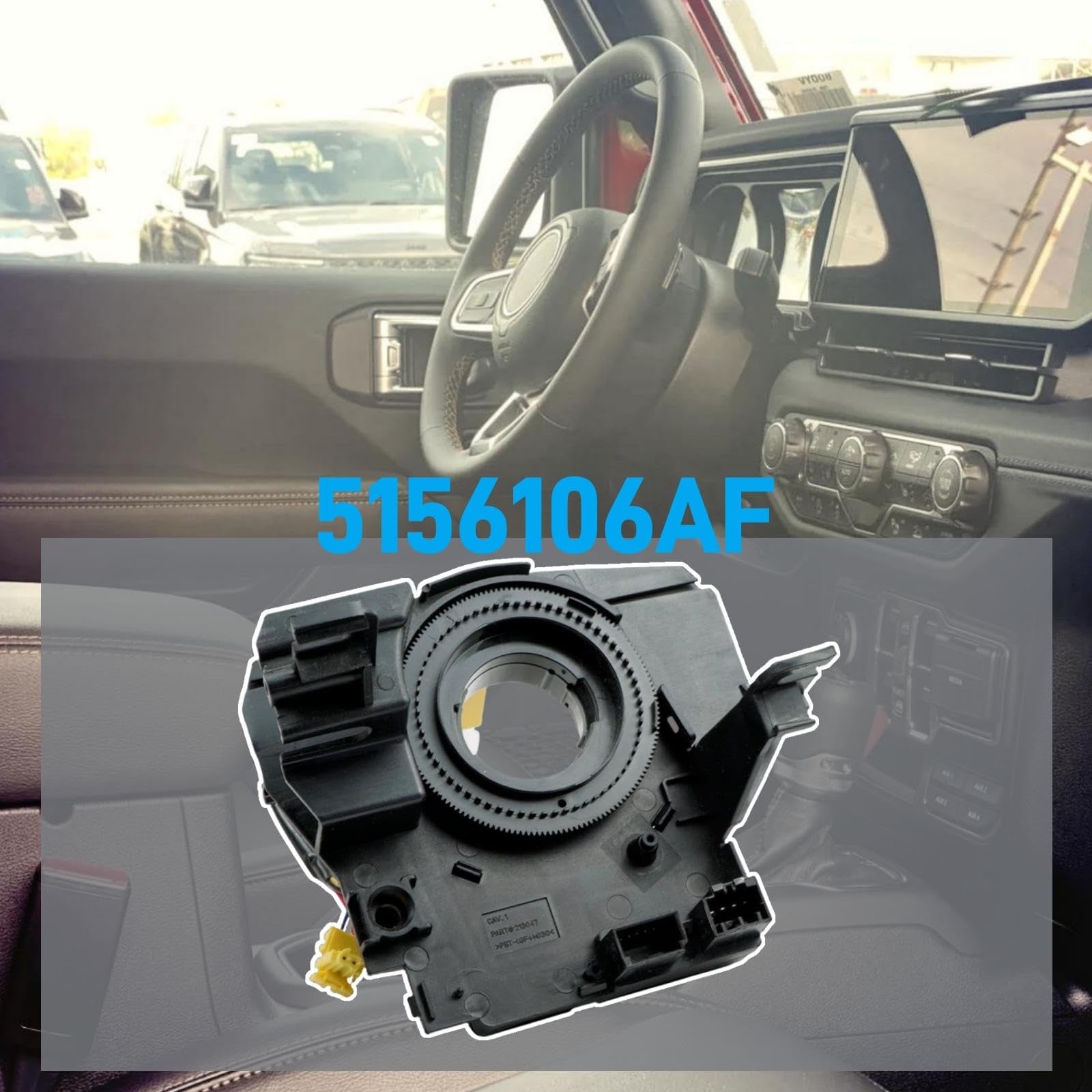 5156106AF Single Spiral Cable Without Angle Sensor for Chrysler Dodge Avenger